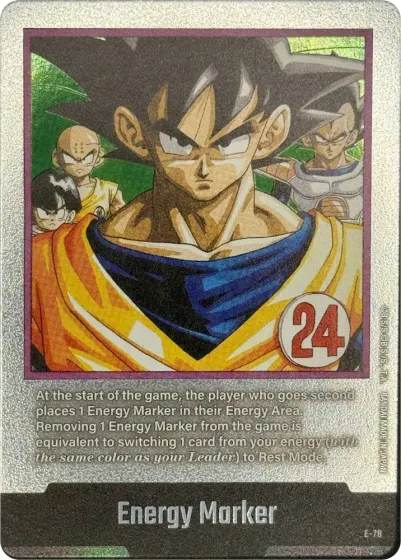 Son Goku Silver Energy Marker E-78